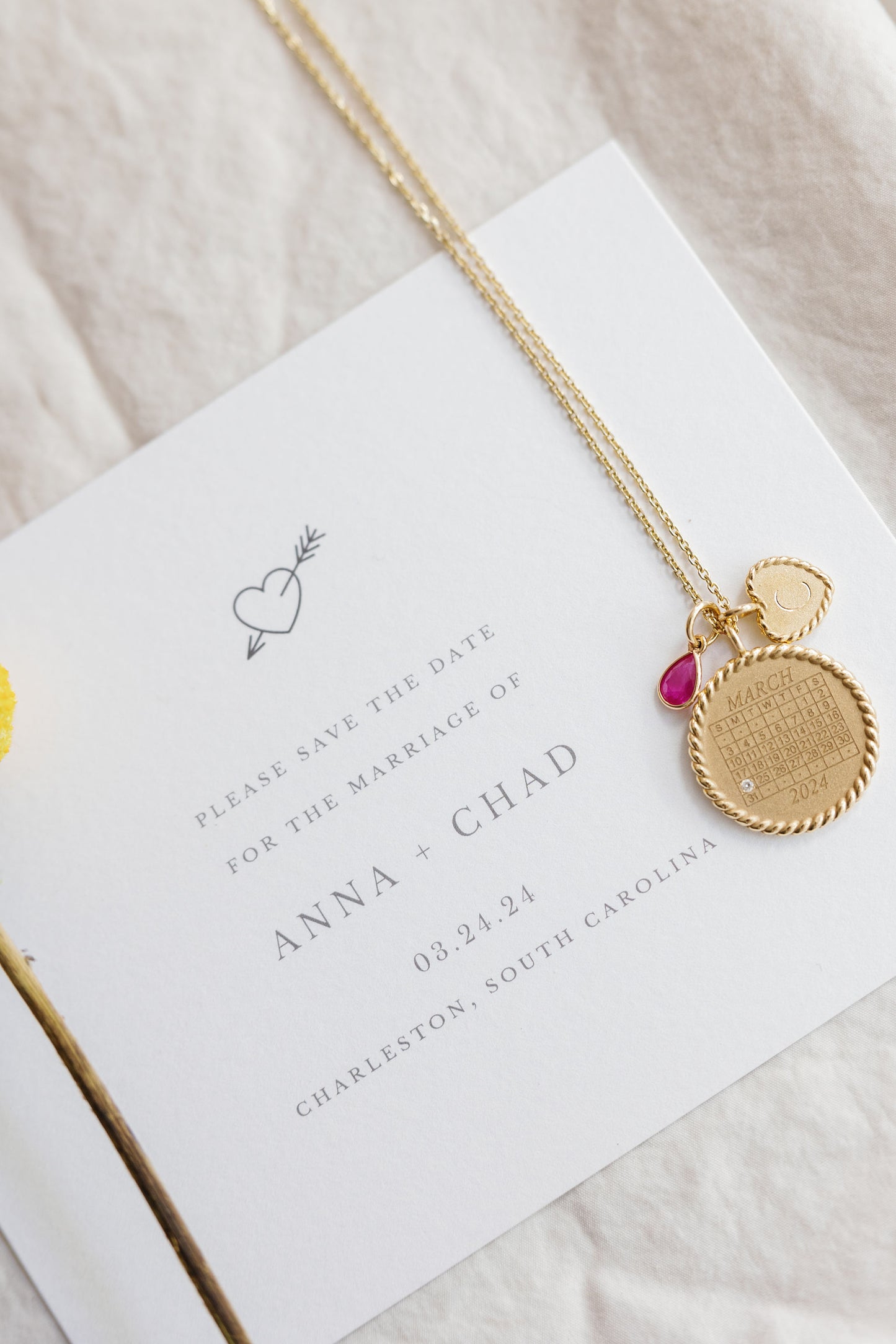 Sweetheart Imperial Disc Pendant