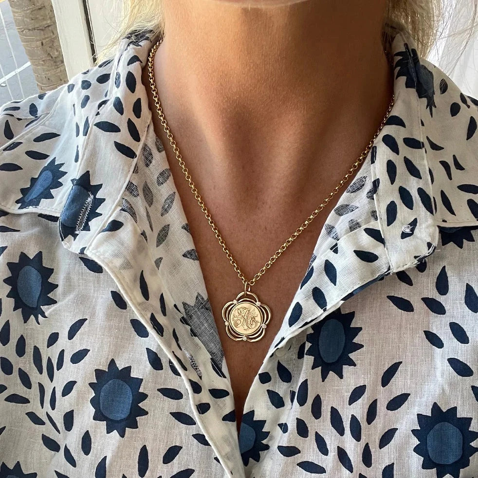 Eyelet Pendant - 25mm
