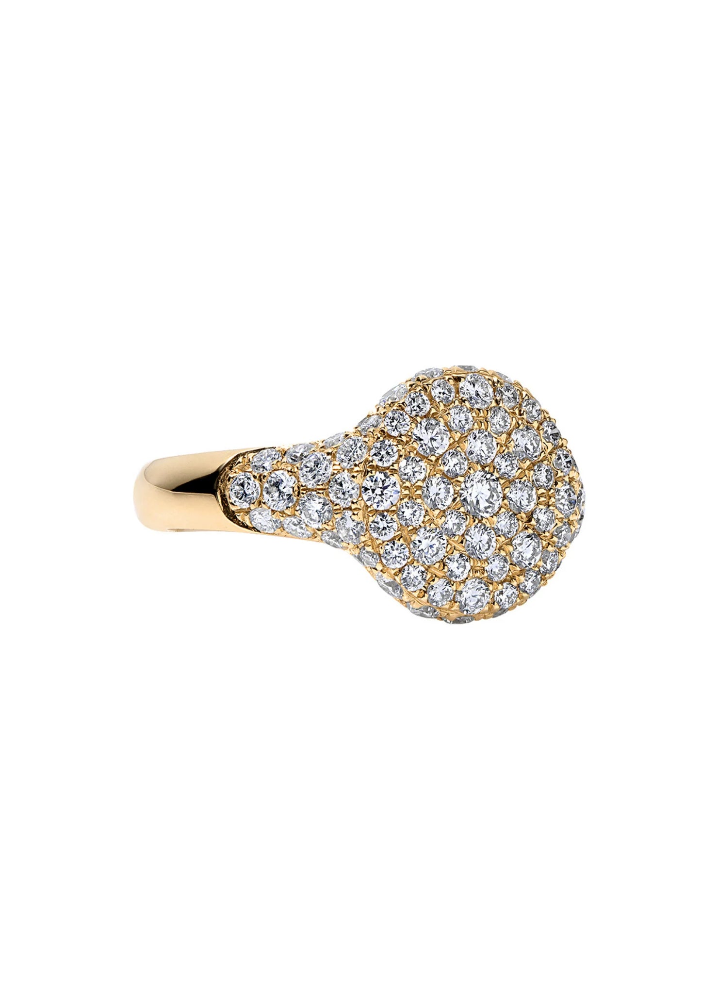 Diamond Sugar Pinky Ring