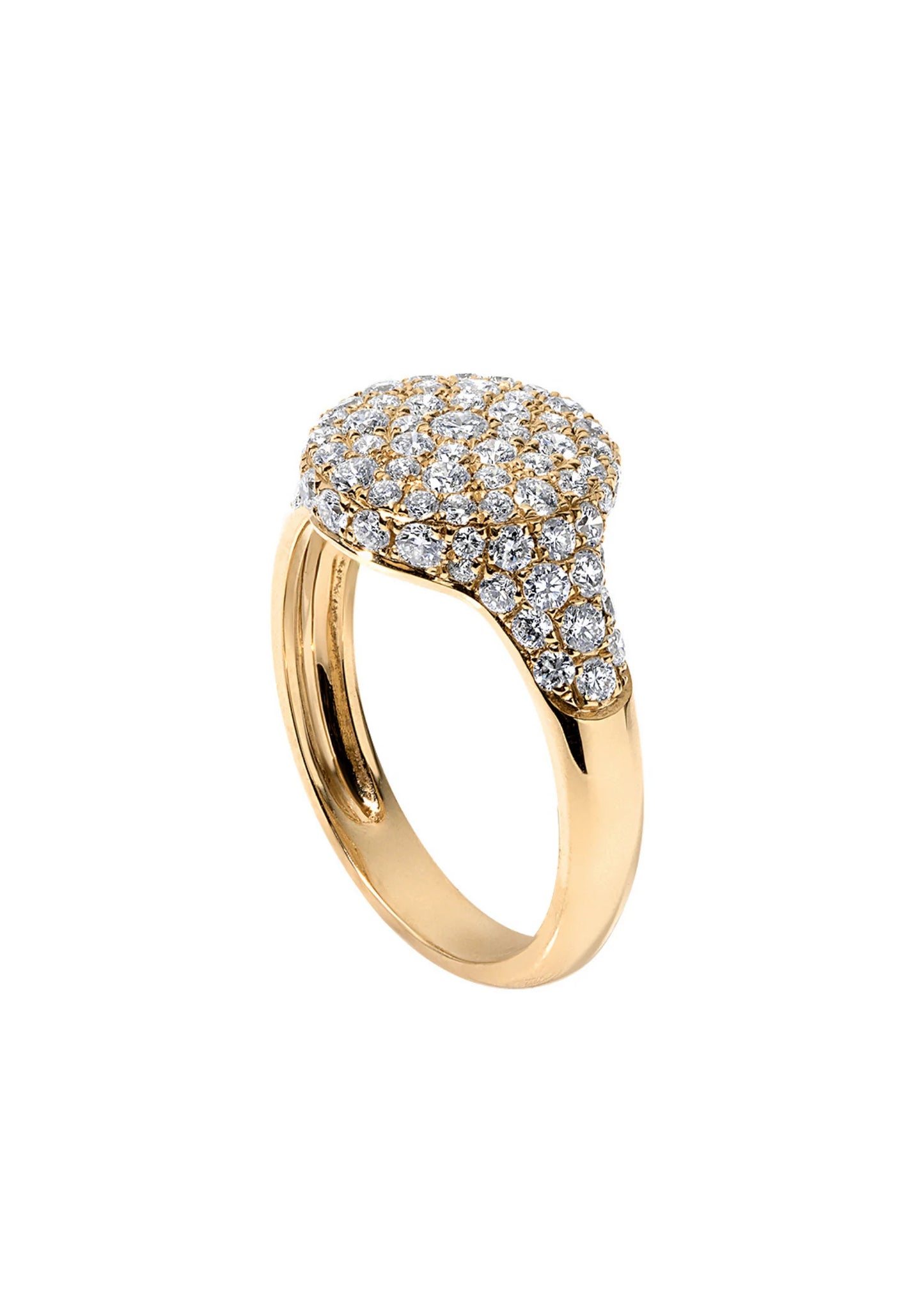 Diamond Sugar Pinky Ring