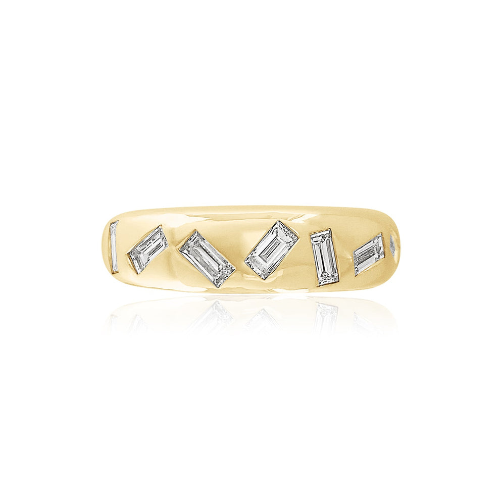 Baguette Diamond Classic Nomad Ring