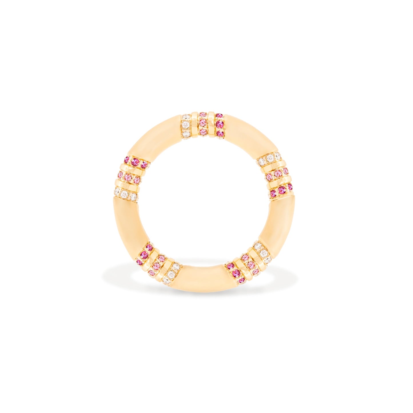 The Crew Stacking Ring - Pink Sapphires