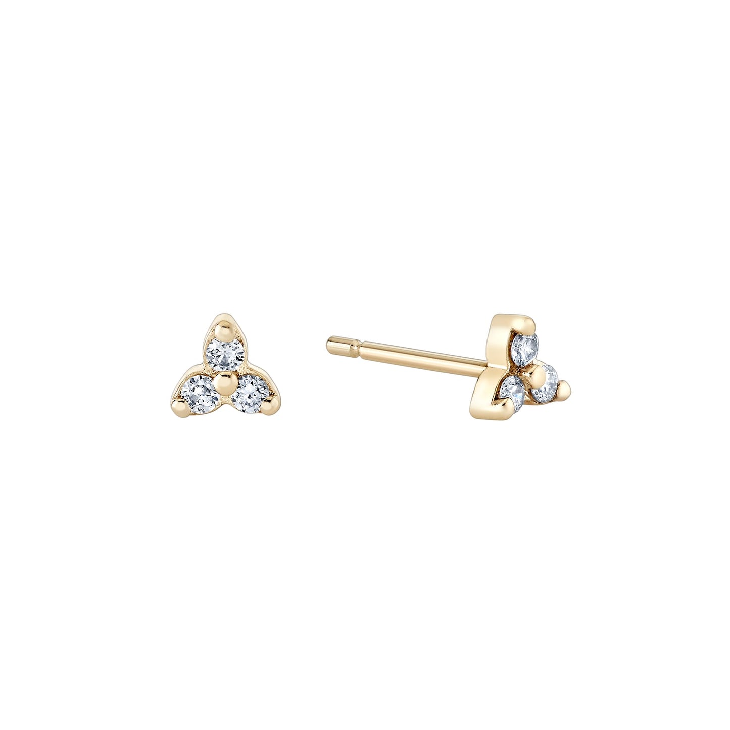 Diamond Arrow Studs