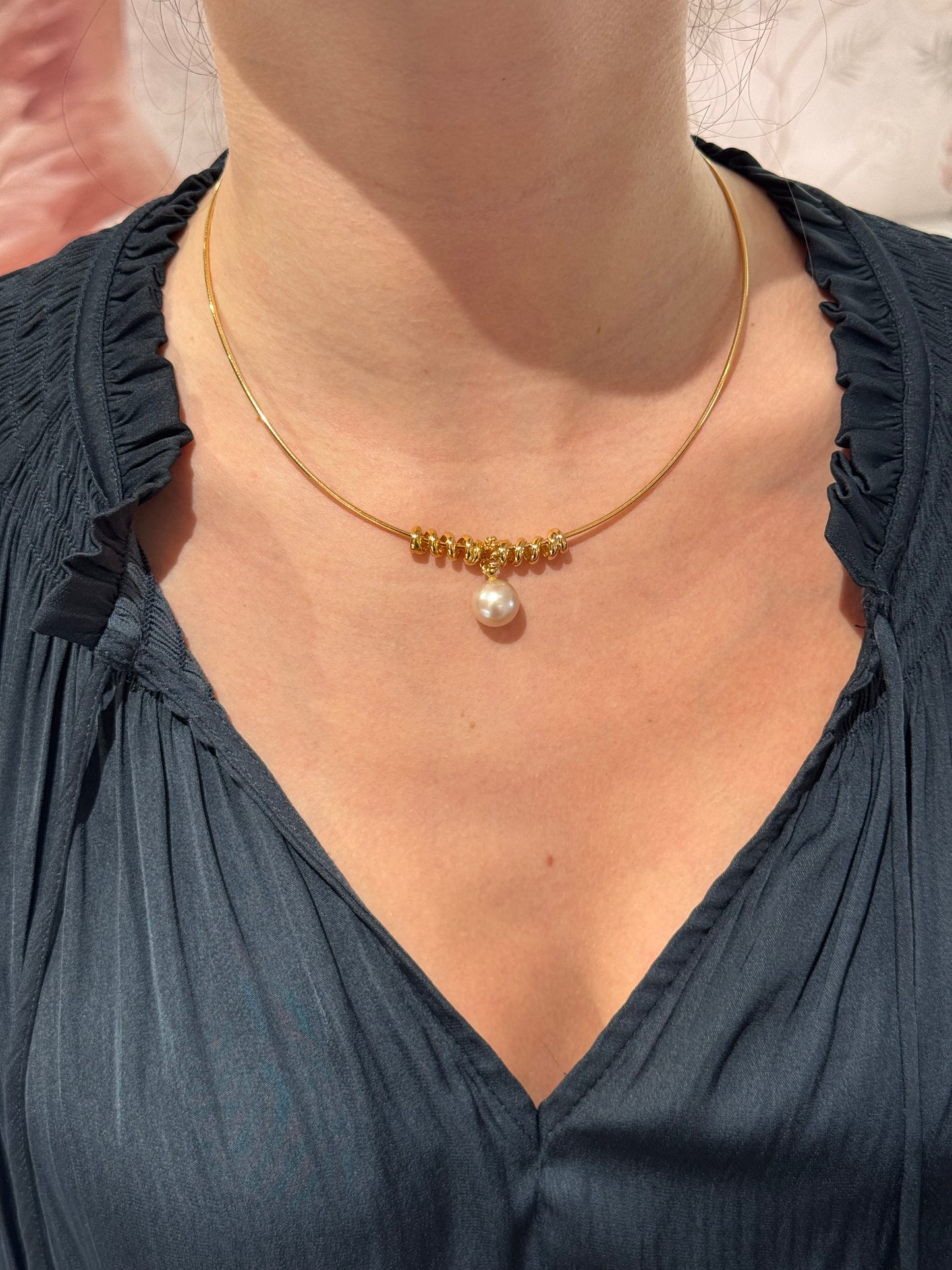 Jumbo Beaching Pearl Pendant