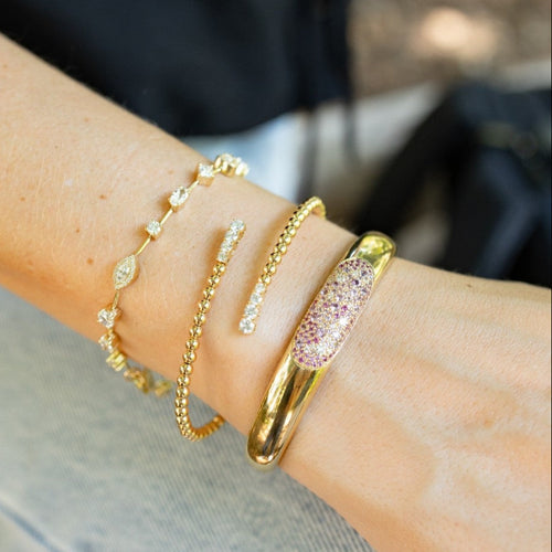 Rock Candy Bracelet - Diamond - 6.5"