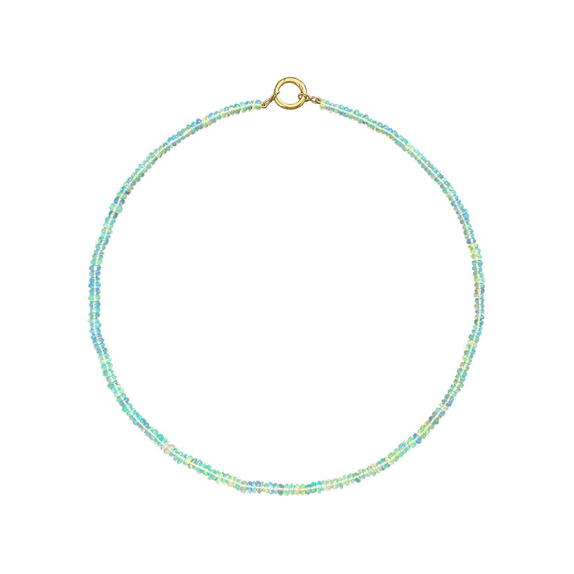 Beaded Strand - Opal - 16"