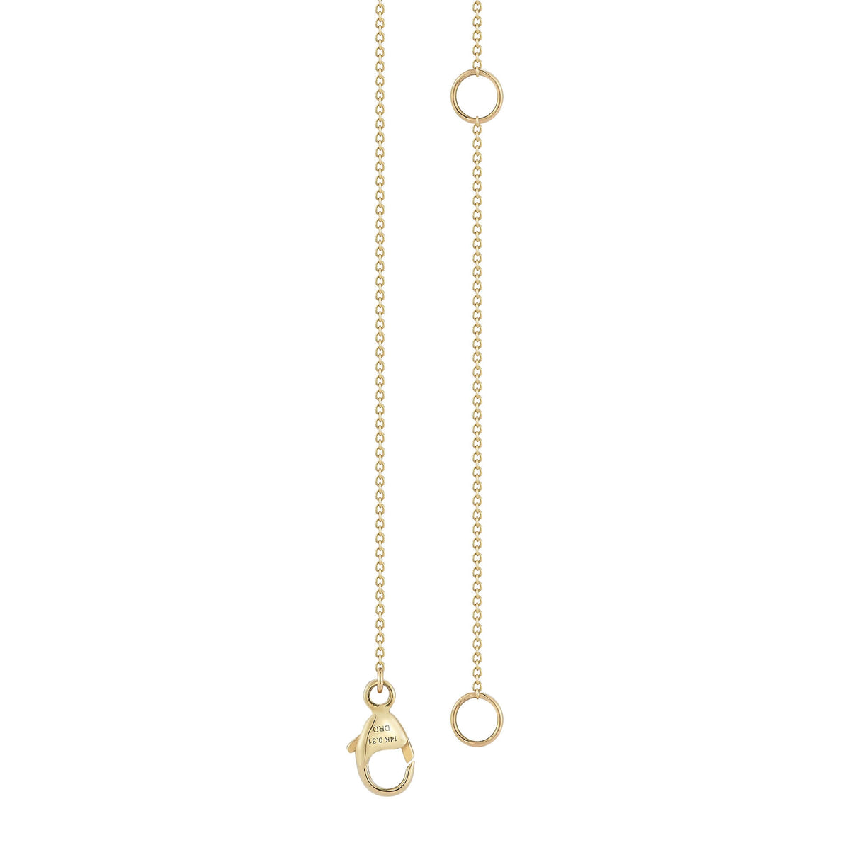 Ava Bea Tennis Necklace - 14k Yellow Gold