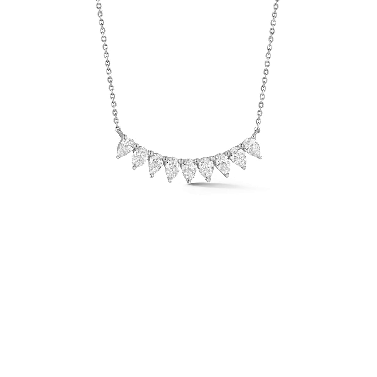 Taylor Elaine Pear Long Bar Necklace