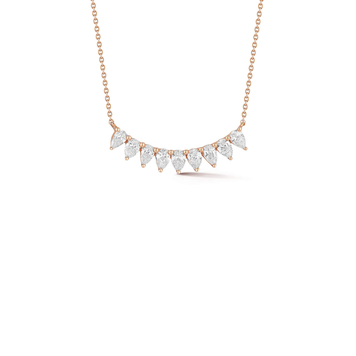 Taylor Elaine Pear Long Bar Necklace