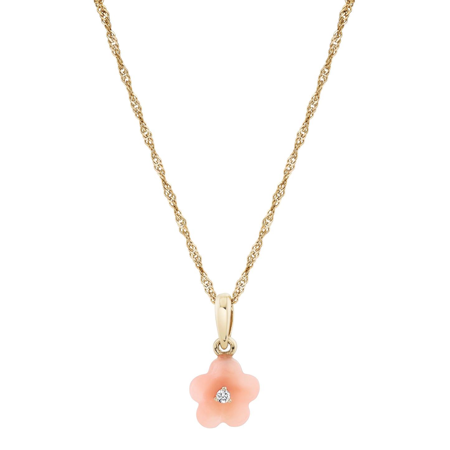 Diamond Blossom Charm