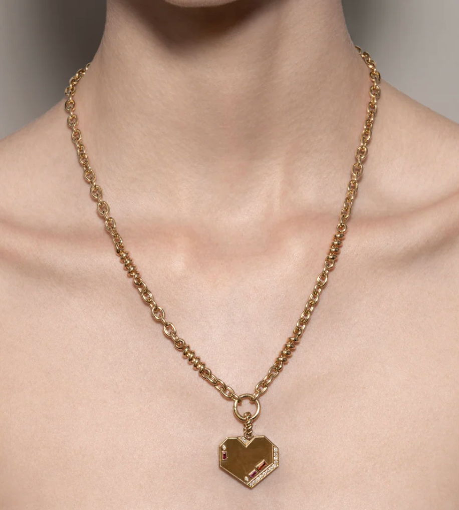Slinkee Clip Necklace - 22"