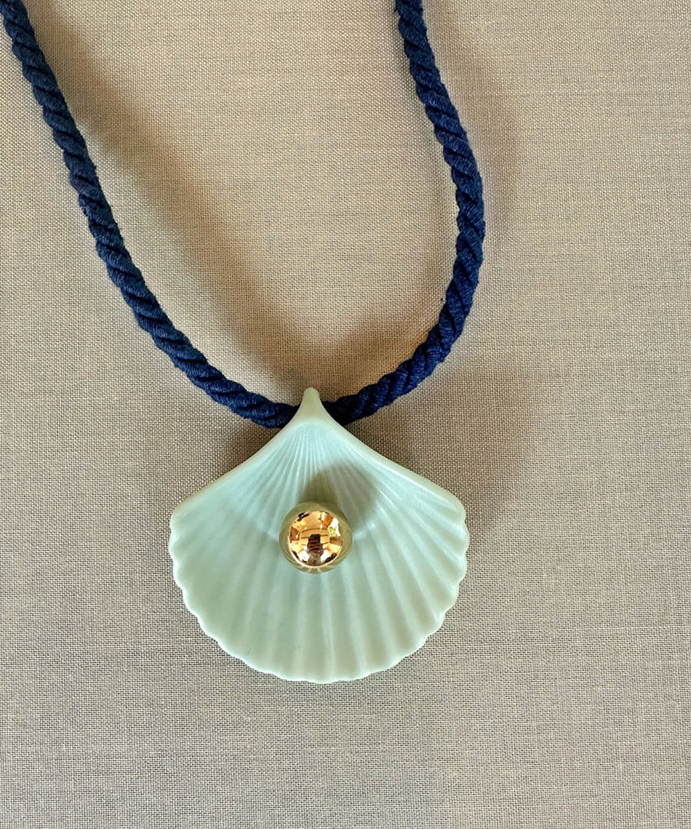 Sea Shell Necklace - Sea Glass