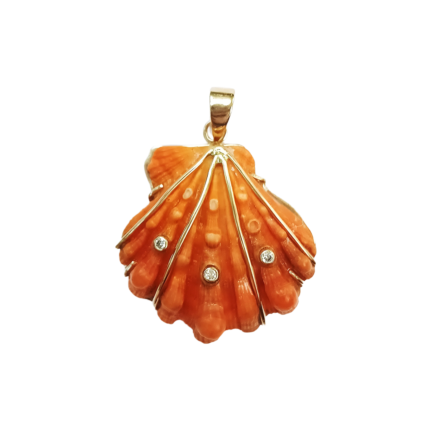 Diamond Orange Lions Paw