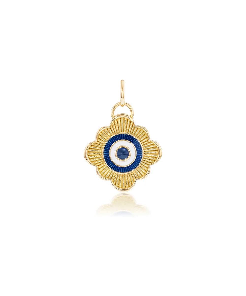Evil Eye Pendant — Medium