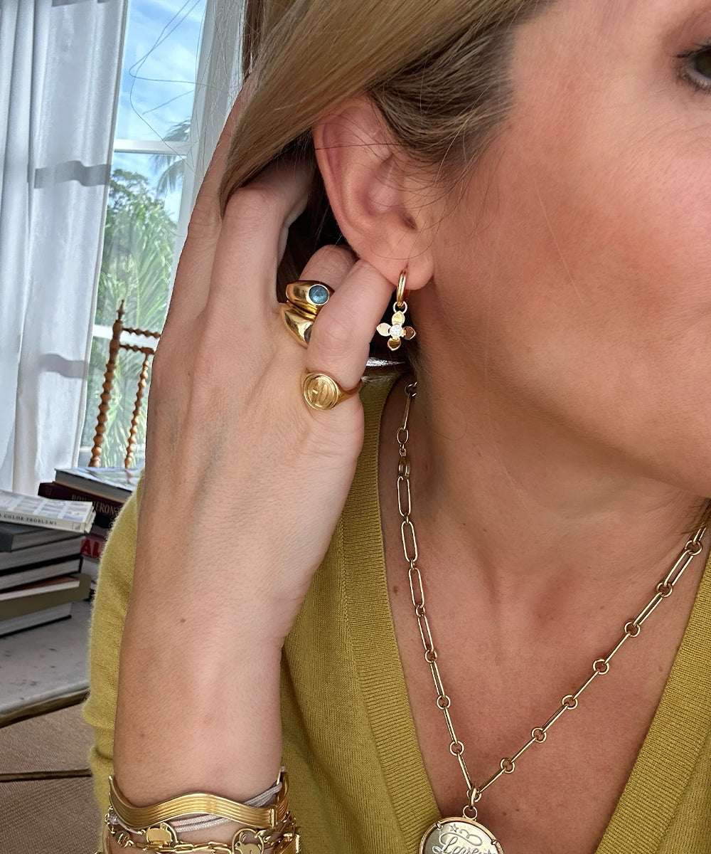 Fleur Drop Earrings