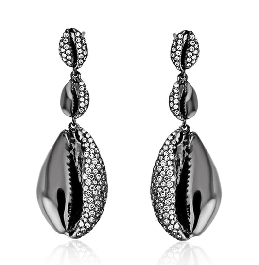 Le Cauri Drop Diamond Earrings