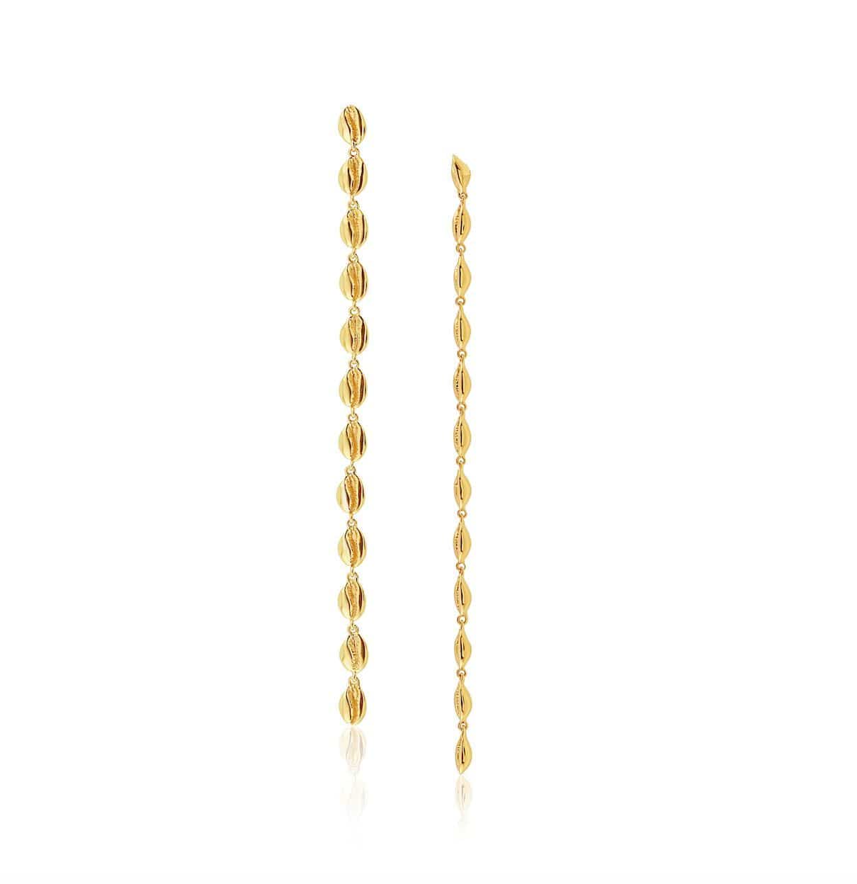 Le Cauri Gold Shoulder Duster