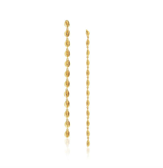 Le Cauri Gold Shoulder Duster