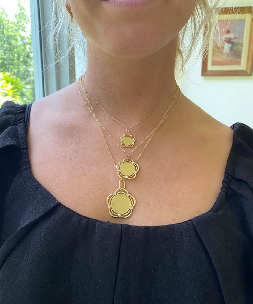 Eyelet Pendant - 18mm