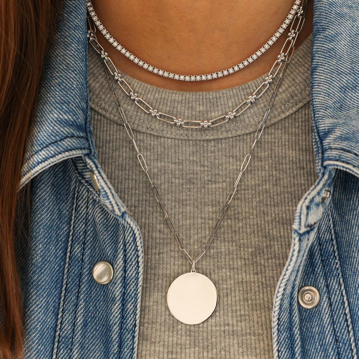 Poppy Rae Link Station Necklace