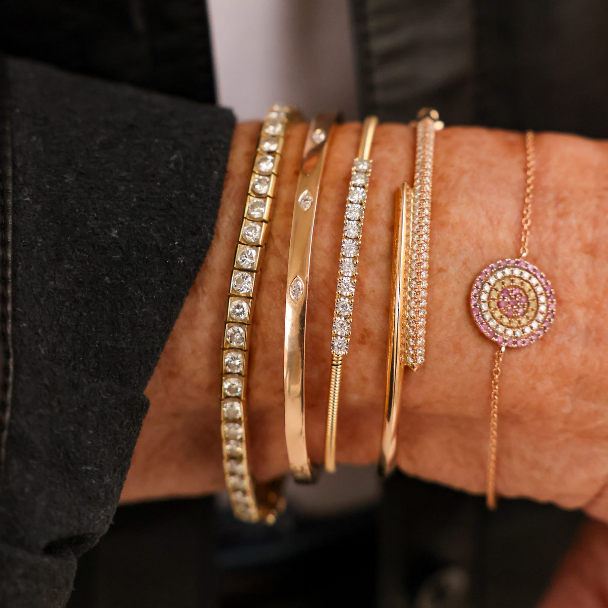 Alexa Jordyn Inlay Marquise Bracelet