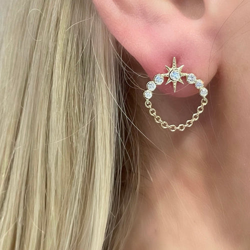 Orbit Studs - Diamond