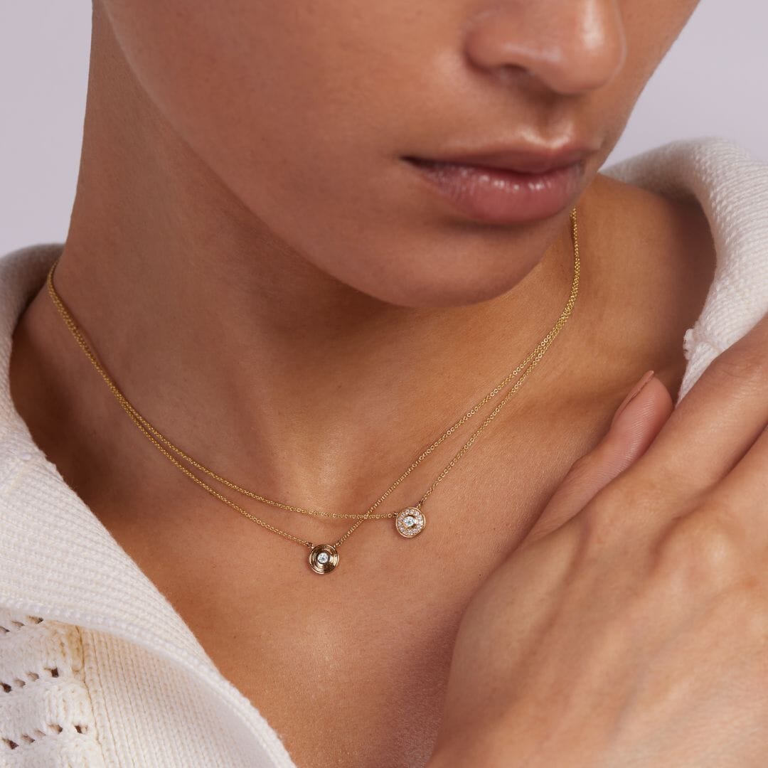 Universum Petite Pave Diamond Necklace