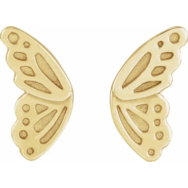 Butterfly Wing Studs