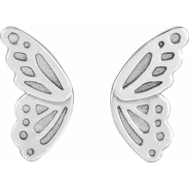 Butterfly Wing Studs