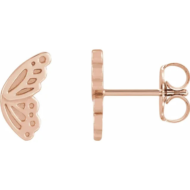 Butterfly Wing Studs