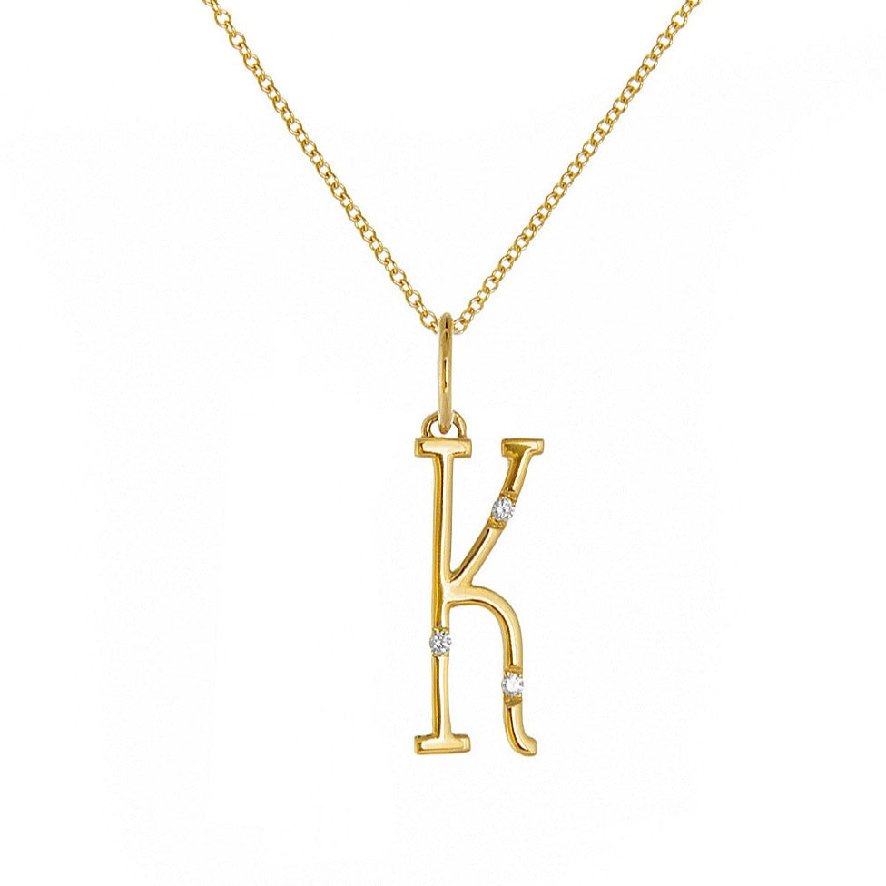 Character Letter Charm