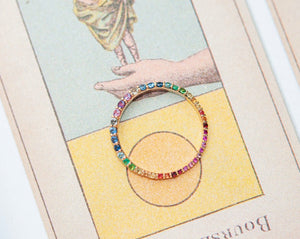 Ring of Salt - Multicolored Sapphires