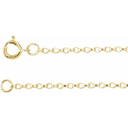 1.1mm Rolo Chain - 18"