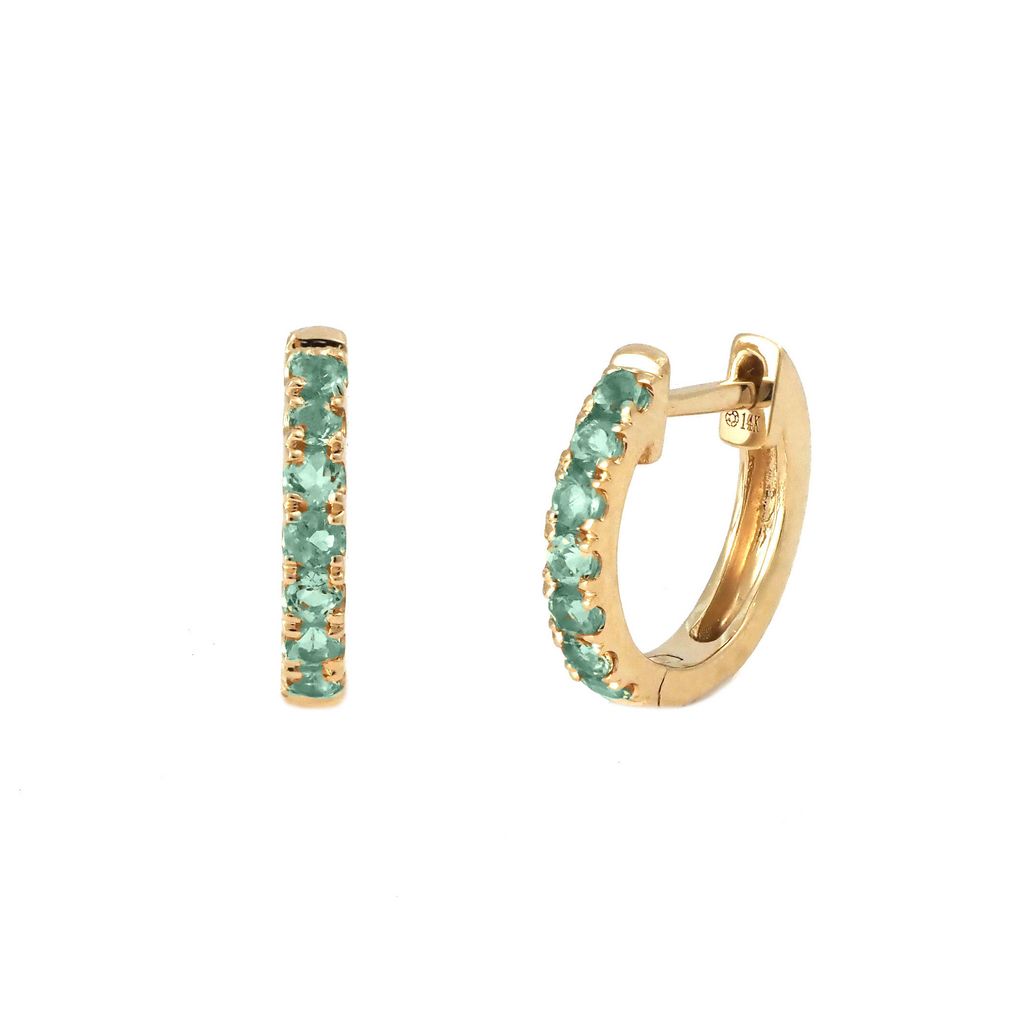 Green Garnet Huggies