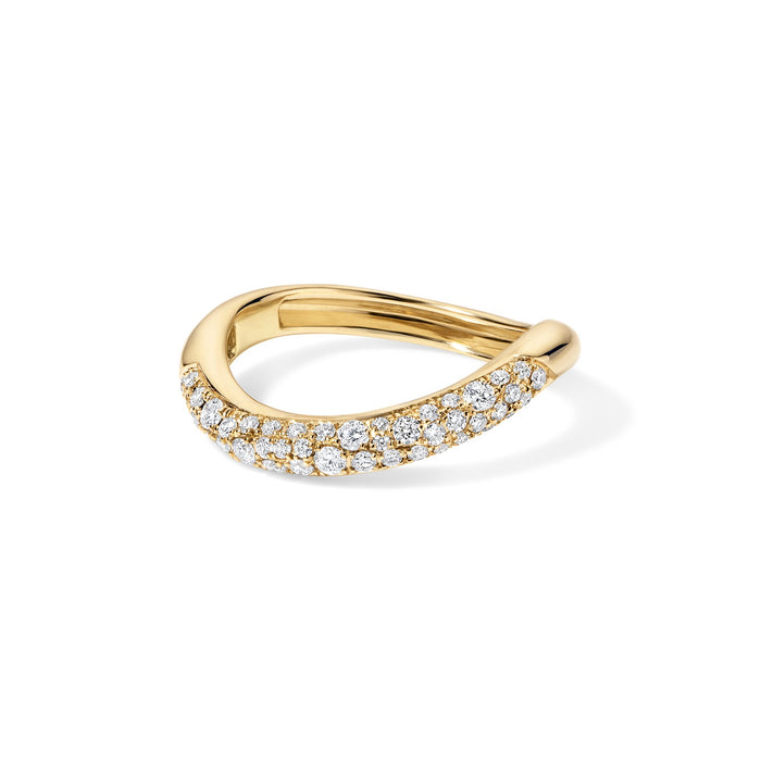 Wave Ring - Diamond