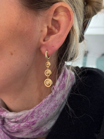 Evolve Chandelier Earring - Diamond