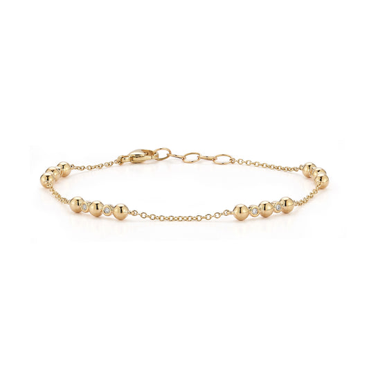 Poppy Rae Pebble Bar Station Bracelet