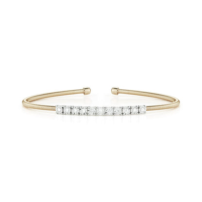 Ava Bea Flexi Cuff - 14k Yellow Gold