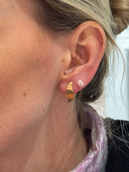 Push Pin Stud - Pink Opal