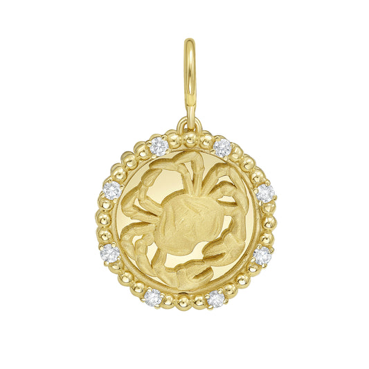 Mini Zodiac Charm - Cancer