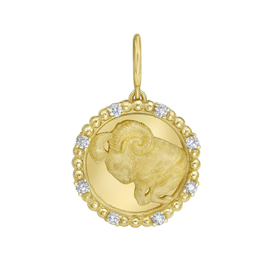 Mini Zodiac Charm - Aries