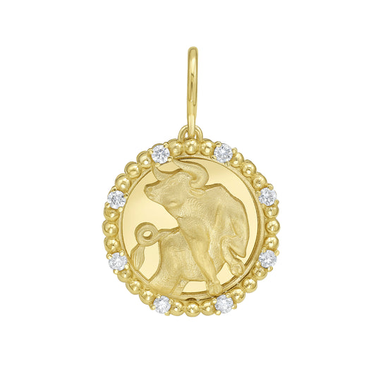 Mini Zodiac Charm - Taurus