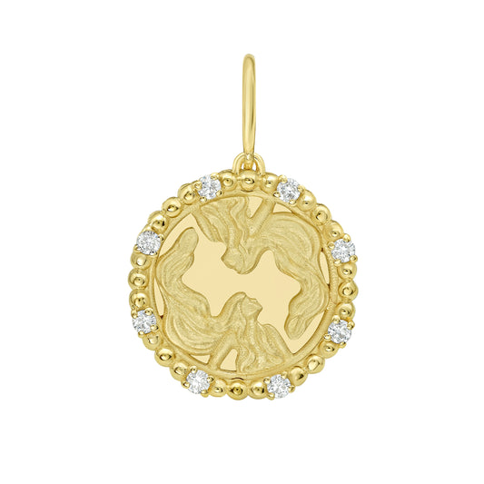 Mini Zodiac Charm - Gemini