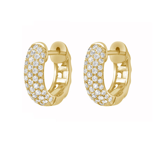 Pave Diamond Chubby Huggies