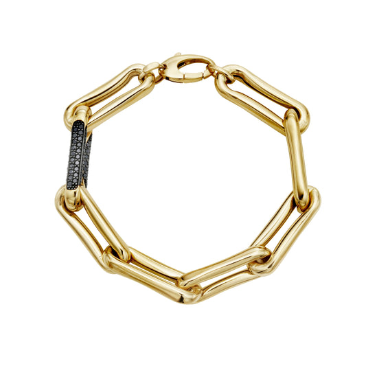 Milano Black Diamond Bracelet