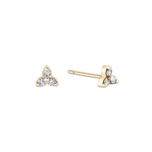 Diamond Arrow Studs
