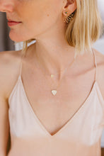 Load image into Gallery viewer, Magna Laurel Earrings with Emeralds