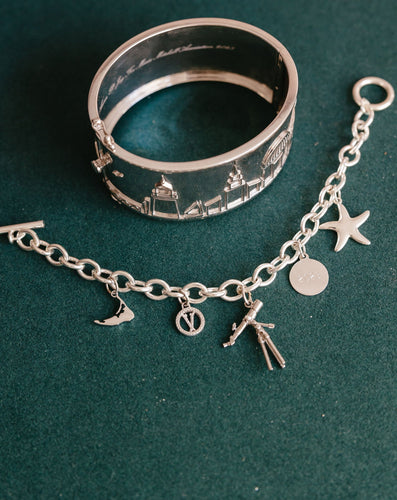 Maria Mitchell Charm Bracelet in Sterling Silver