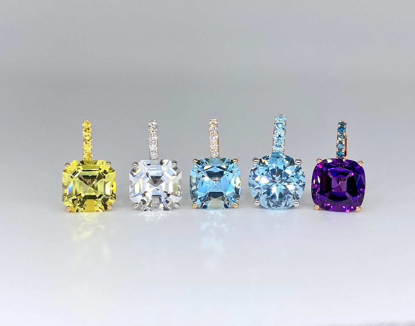 Color Candy Ear Drops - Lemon Quartz
