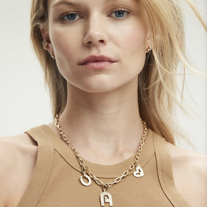 Baguette Horseshoe Hinged Charm